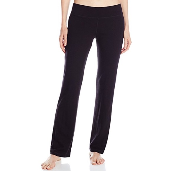 Lululemon Black Workout Straight Leg Yoga Pants Lululemon Black Workout Straight Leg Yoga Pants